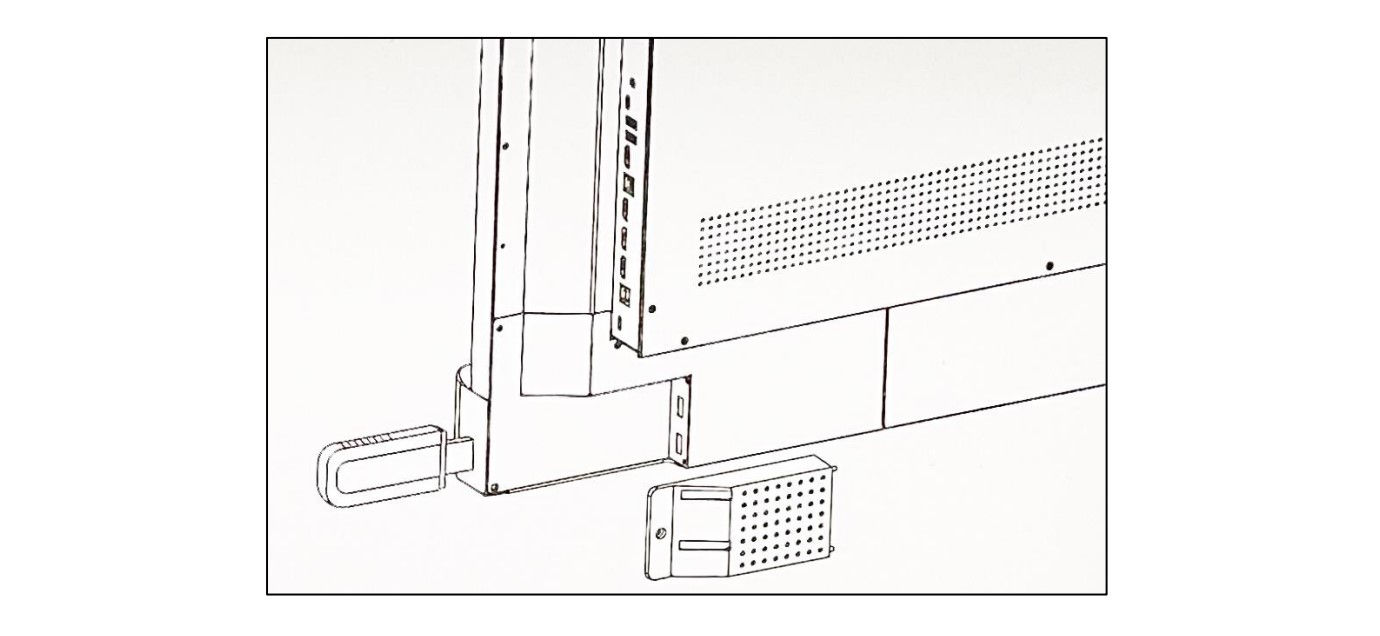 BenQ Board 無線LAN子機受信部取付け