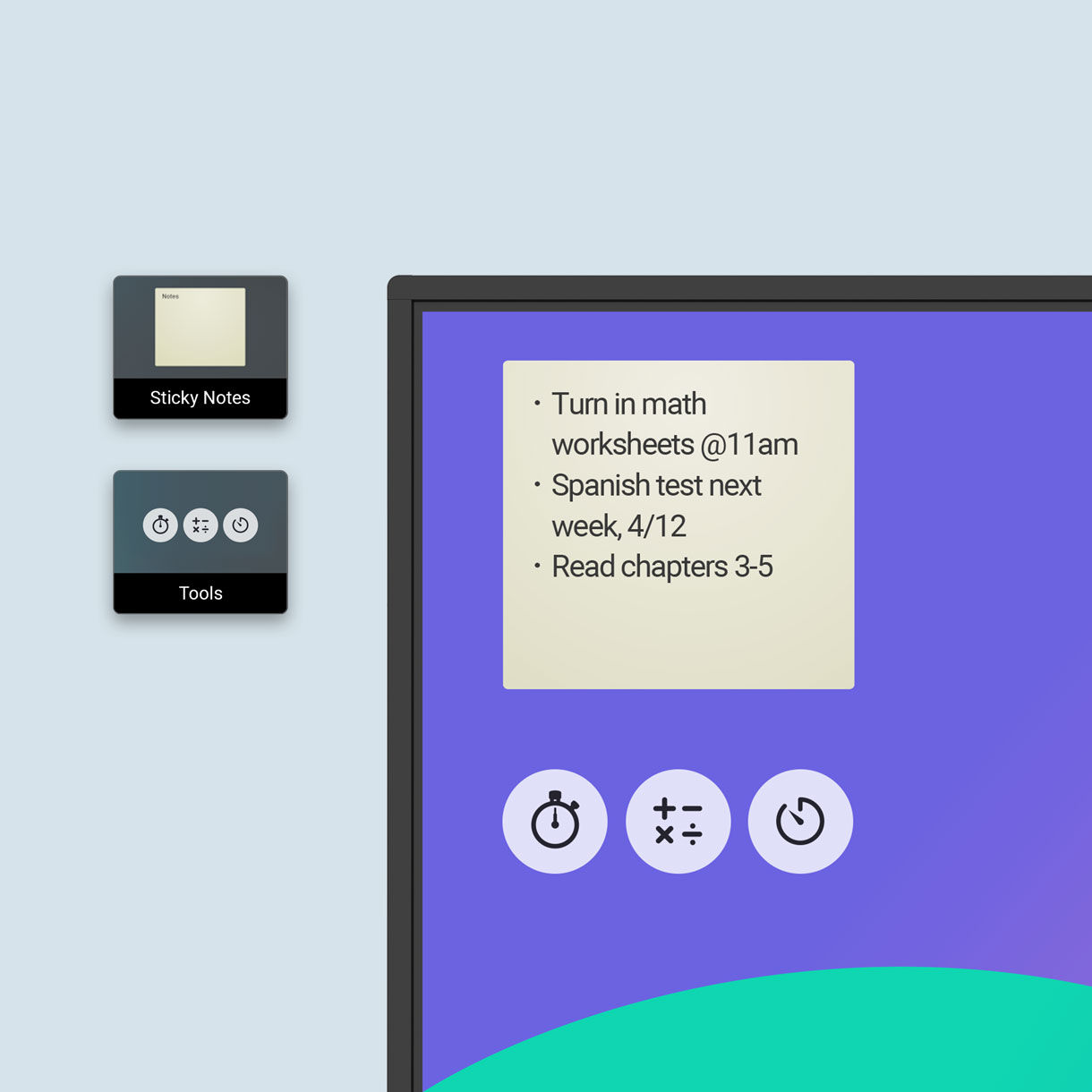 EZWrite 6 supported file types PPT PDF DOC XLSX IWB