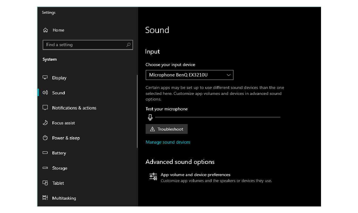 make sure that your PC or PS5 is detecting the mic signal and then go to Setting to select the AI mic as the input signal