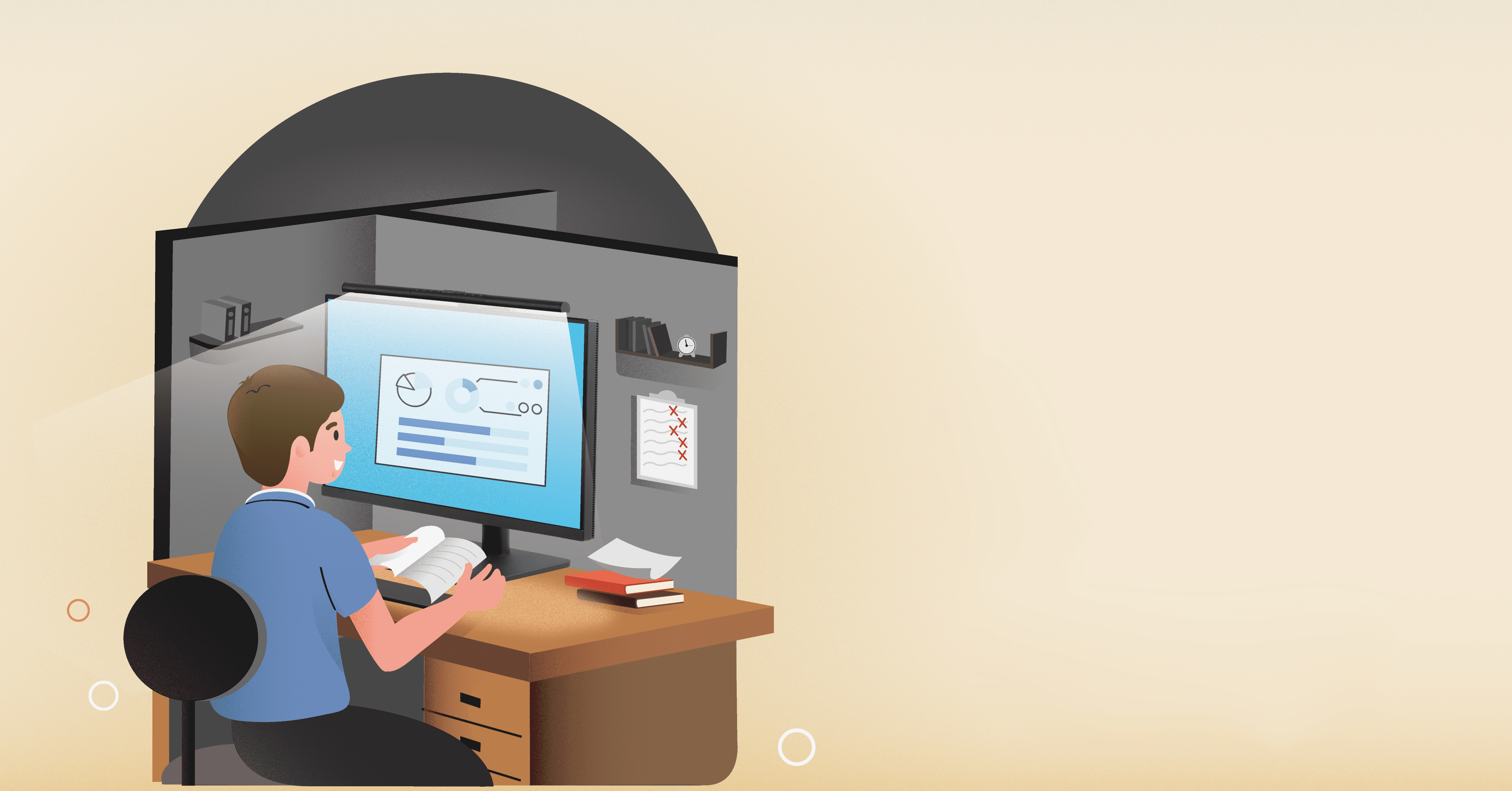 整頓你的職場-螢幕智能掛燈 ScreenBar Pro