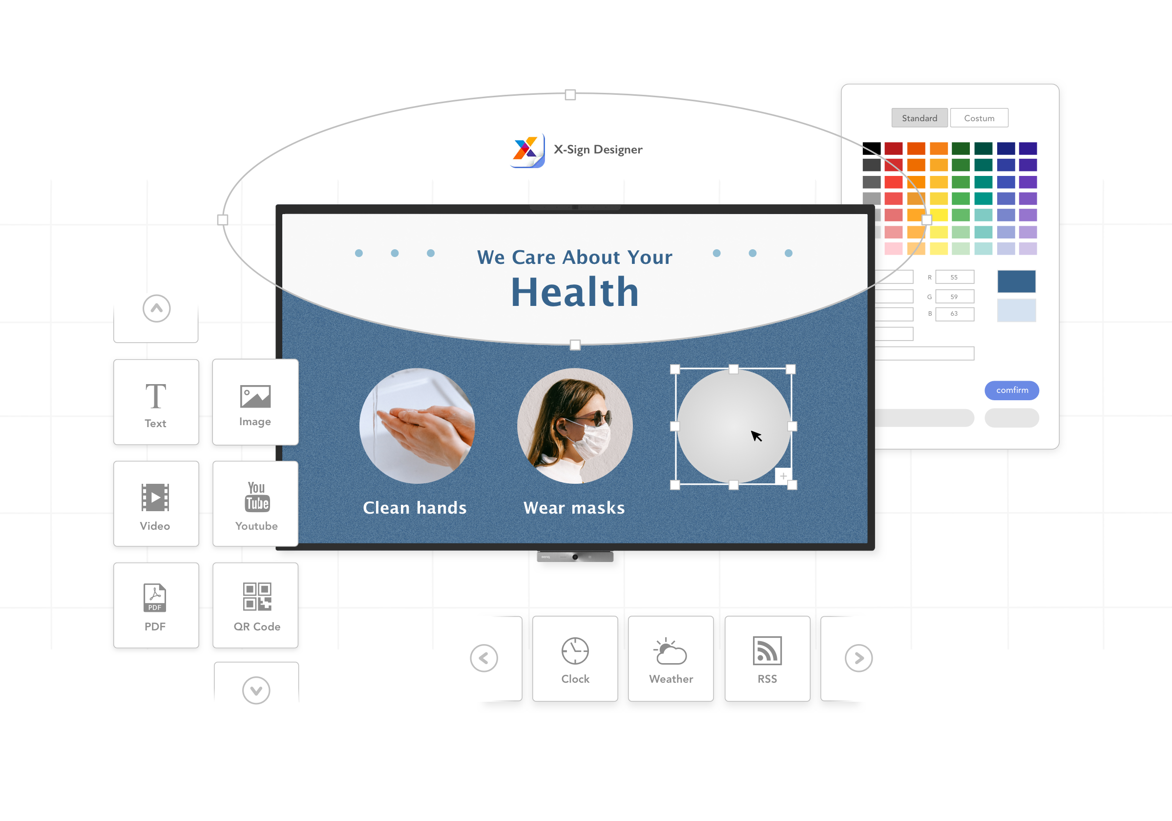 X-Sign Designer An Easy Content Creator