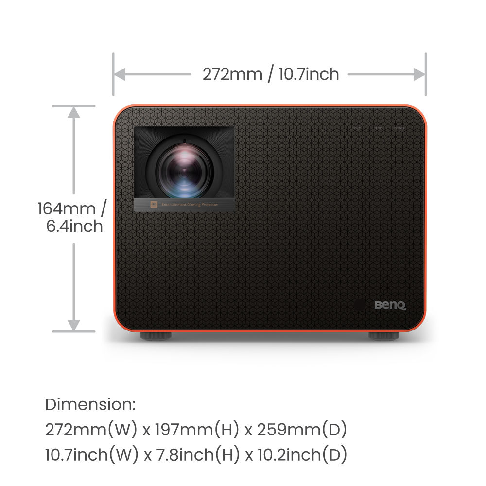BenQ ゲーミングプロジェクター　x3000i BenQ、高輝度3000ANSIルーメンの4K UHDゲーミングプロジェクター