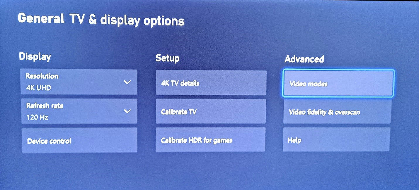 Display, Resolution 4K UHD, 120Hz, 4K TV, HDR Video