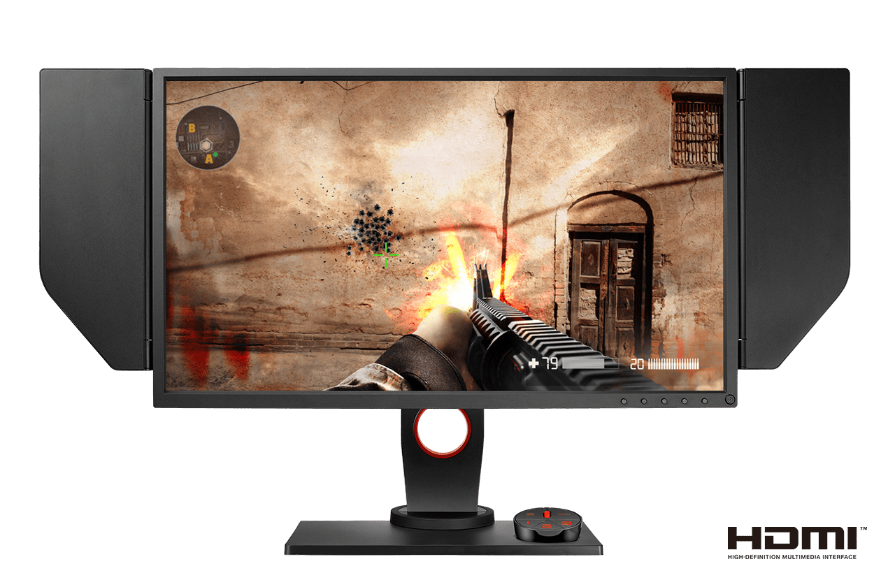 カーキ×インディゴ BenQ ゲーミングモニター ZOWIE XL2546 240Hz