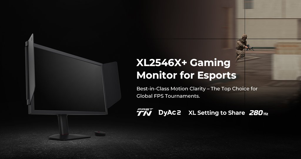 ZOWIE Unveils XL2546X+ Gaming Monitor with Latest Fast-TN ZOWIE Unveils XL2546X+ Gaming Monitor with Latest Fast-TN