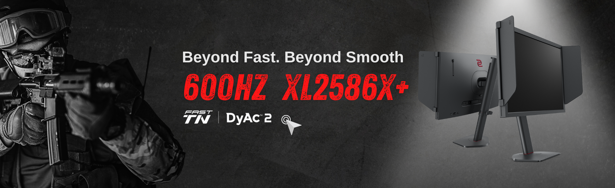 XL2586X Fast TN 540Hz DyAc 2 Gaming Monitor | ZOWIE APAC XL2586X Fast TN 540Hz DyAc 2 Gaming Monitor | ZOWIE APAC