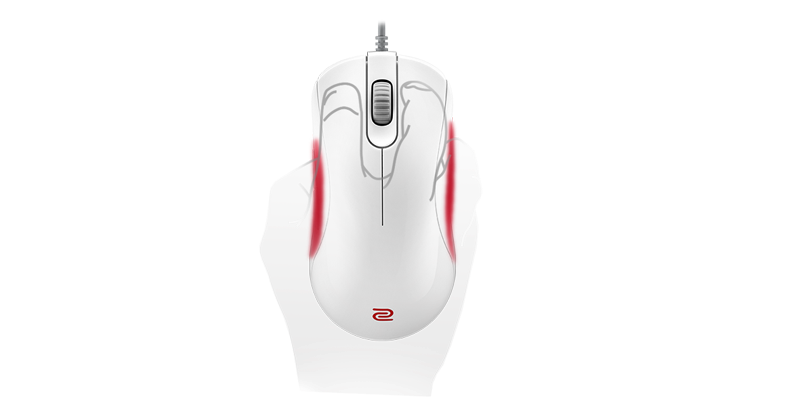 ZA13-B WHITE - Gaming Mouse for eSports| ZOWIE CA