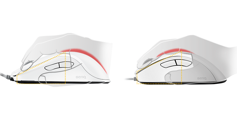 ZA12-B WHITE - Gaming Mouse for eSports | ZOWIE Middle East