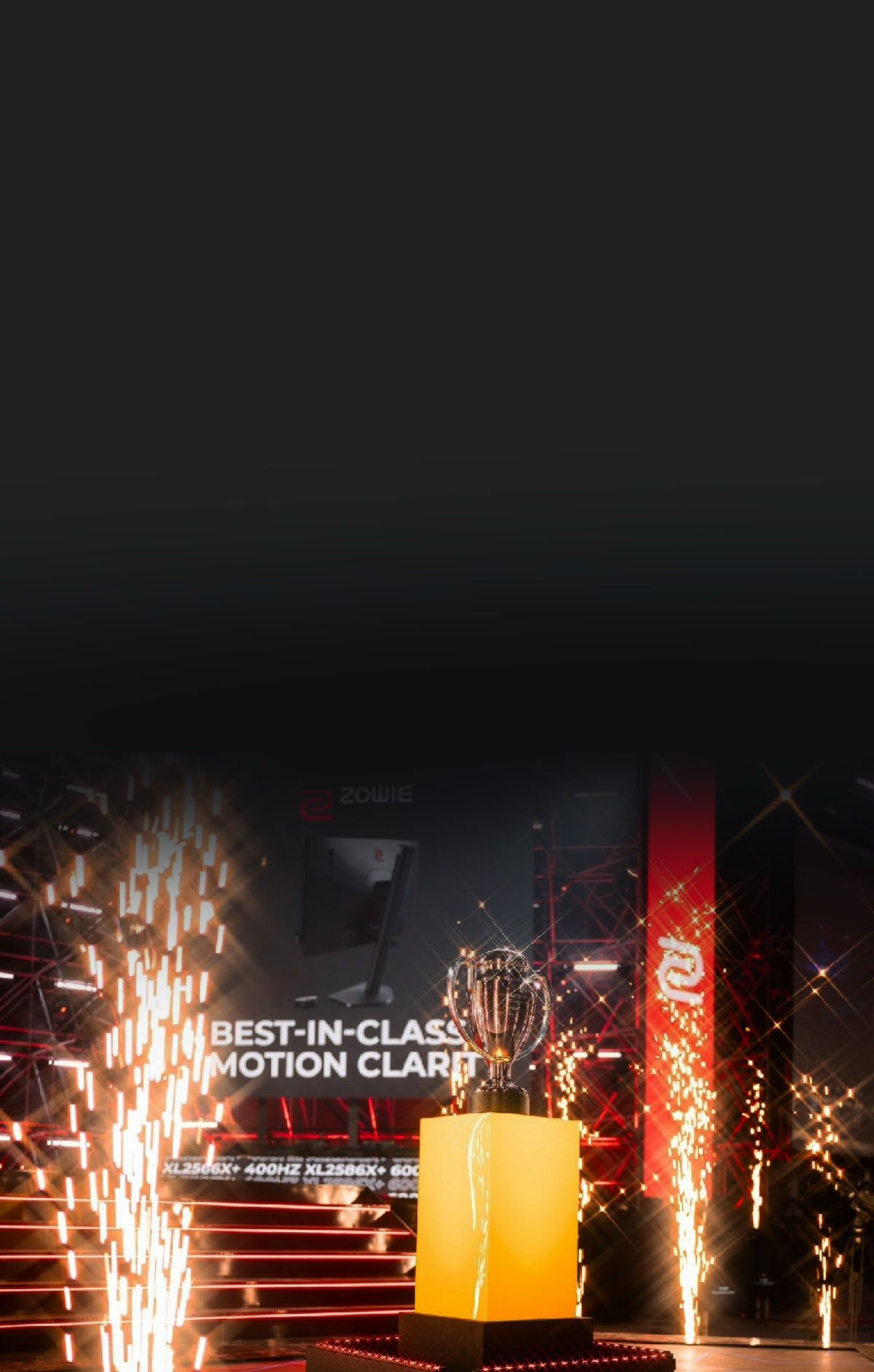 zowie monitor chosen by cs2 tournaments